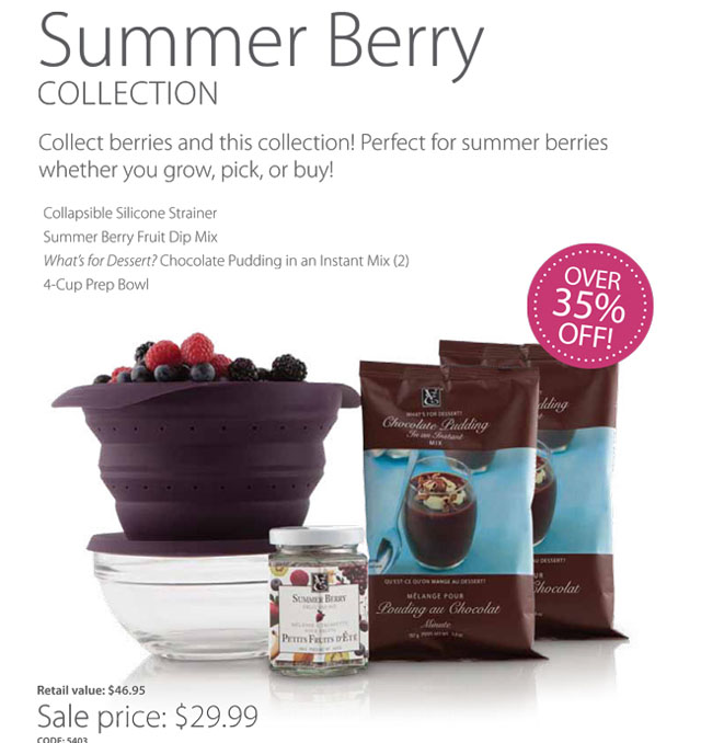August Specials Epicure Selections