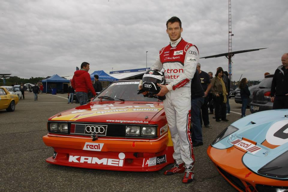 Andre Lotterer and the Audi 
