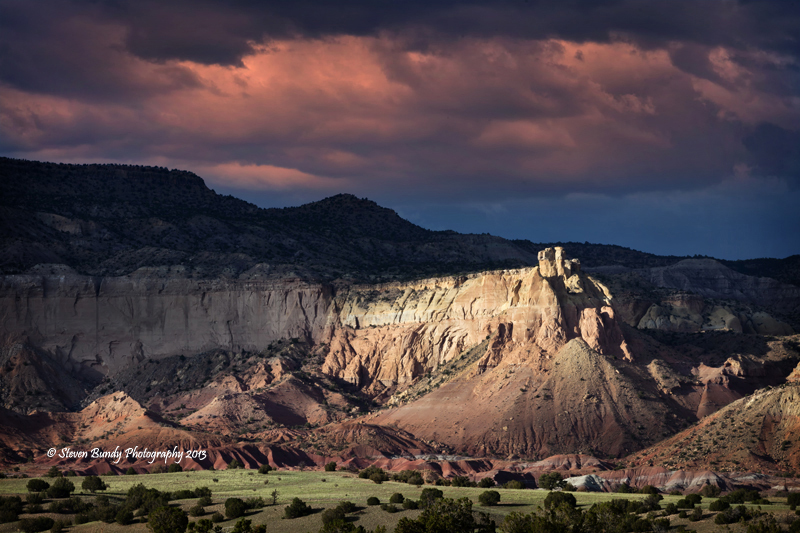Ghost Ranch Sunset