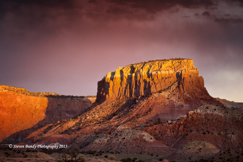 Ghost Ranch Sunset