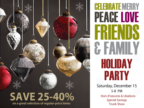 Holiday Party 2012 - Come Celebrate