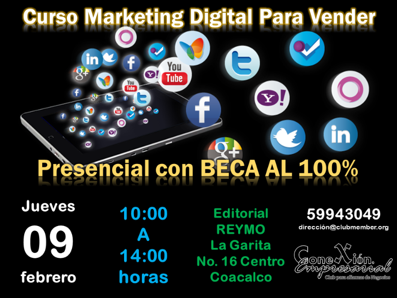 BECA AL 100% MKT DIGITAL