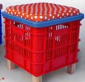 Milk Crate Seat