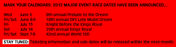 2012 Major Events