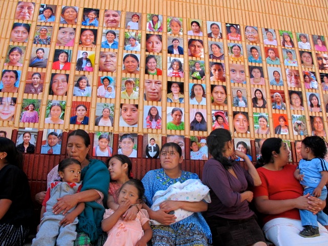 Women of Puruhla sitting in front of city hall, ArtCorps Artist Isabel Carrio, FUNDENOR Aq'ab'al, Guatemala Women of Puruhla sitting in front of city hall, ArtCorps Artist Isabel Carrio, FUNDENOR Aq'ab'al, Guatemala