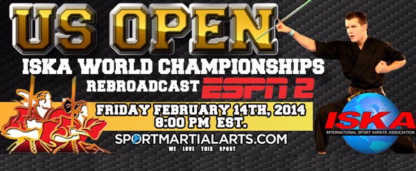 US Open on ESPN2 Friday February 14 at 8pm EST