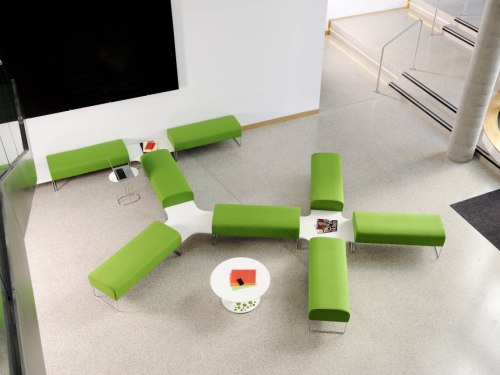 Touch modular benches from OCee Design - aegistra.com