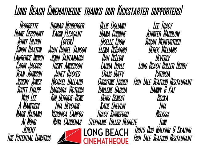 Kickstarter supporters