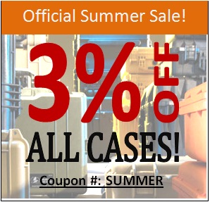 Official Summer Sale on All Pelican Cases.
