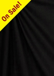 Solid Black Muslin on Sale!