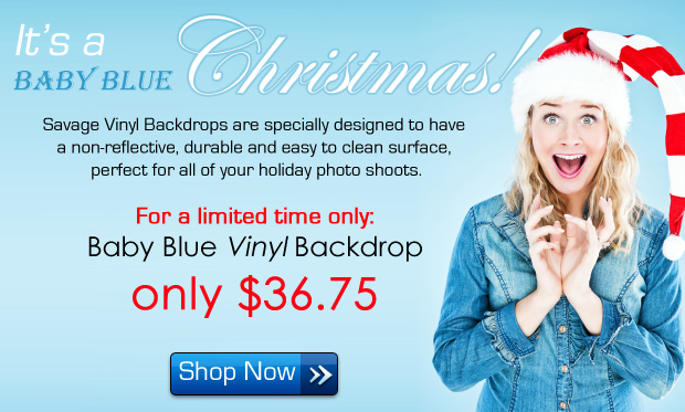Baby Blue Christmas!