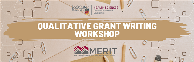 Grant writing workshop