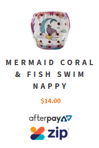 Mermaid Swim Nappy