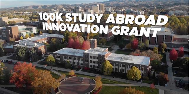 Boise State annonces 100K Strong Study Abroad Innovation Grant