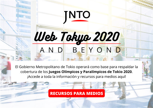 Web Tokyo 2020 and beyond: recursos para medios