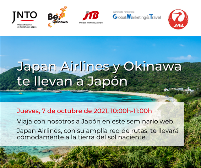 Japan Airlinesy Okinawa te llevan a Japón