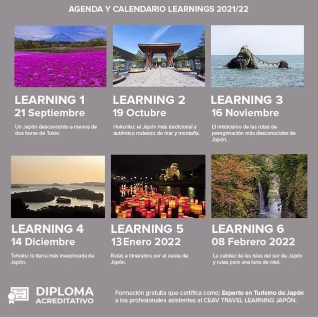 Agenda y calendarios CEAV Learning 21/22
