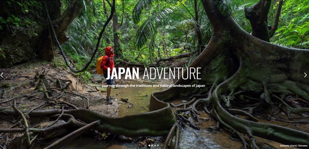 New Japan Adventure Travel Page
