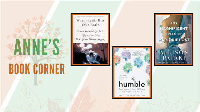 Anne's Book Corner - Sept. 2024