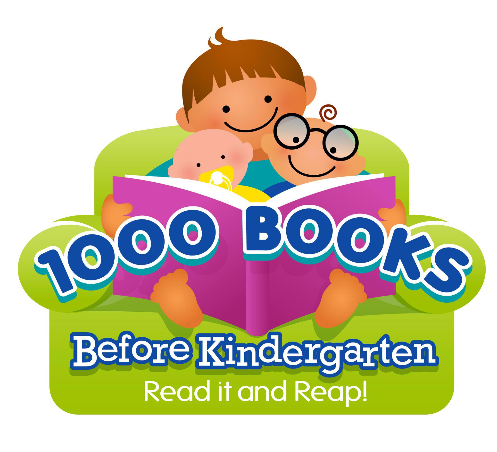 "1000 Books Before Kindergarten" logo