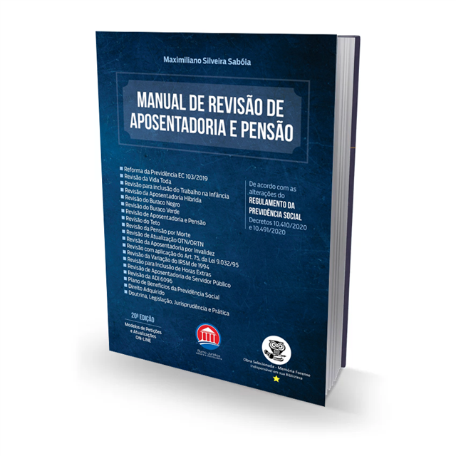 O mais completo e atualizado Manual de Revisão de Aposentadoria e Pensão é na Memória Forense