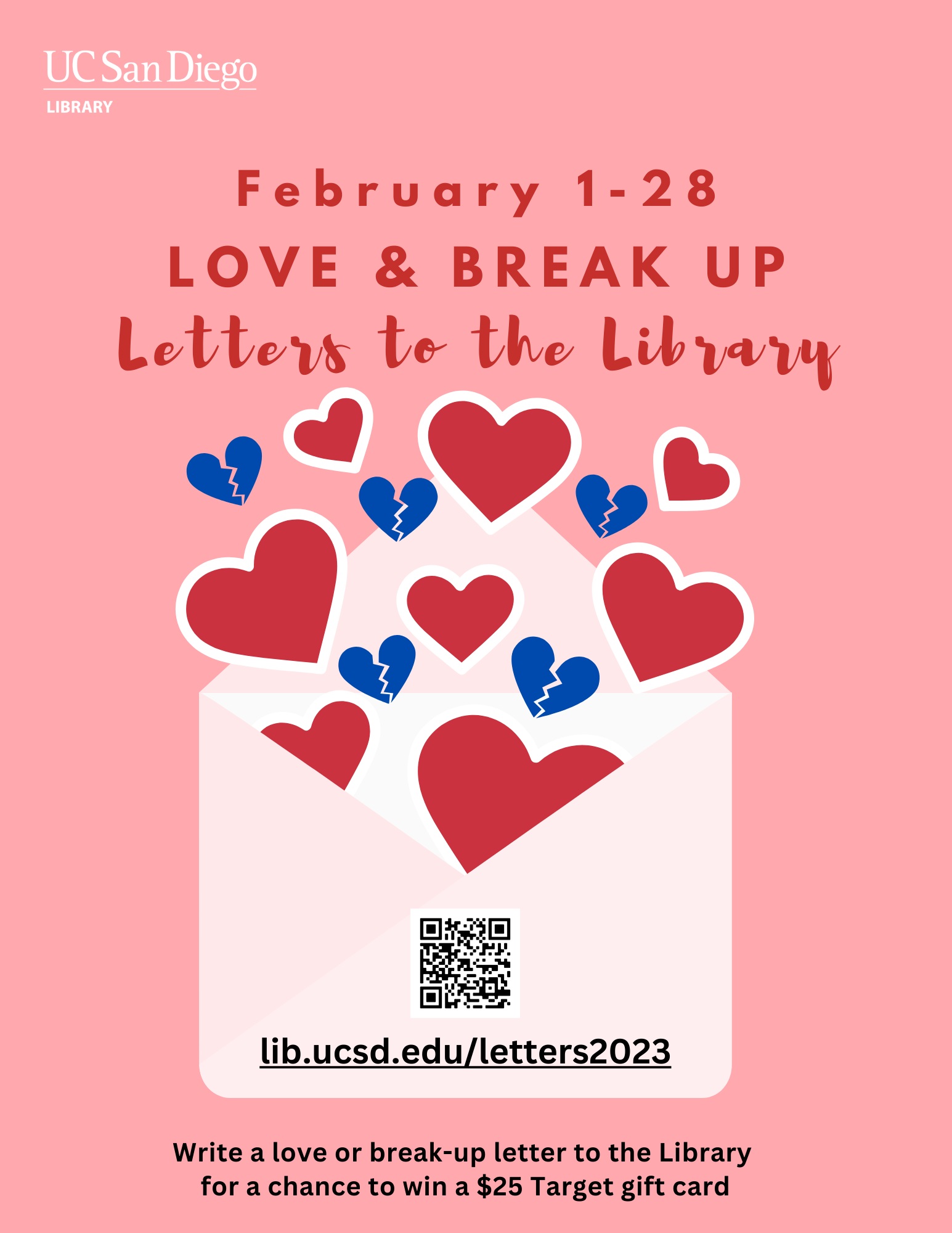 Link to Letters to the Library website.