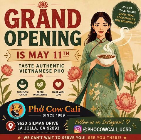Picture of Pho Cow Cali Instagram Grand Opening Graphic