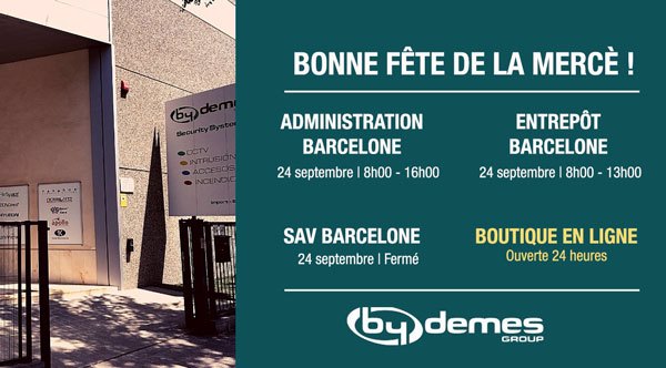 Horaire spécial du 24 septembre