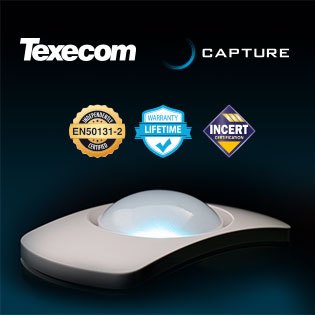 Serie Capture TEXECOM: los detectores más sencillos y personalizables jamás instalados