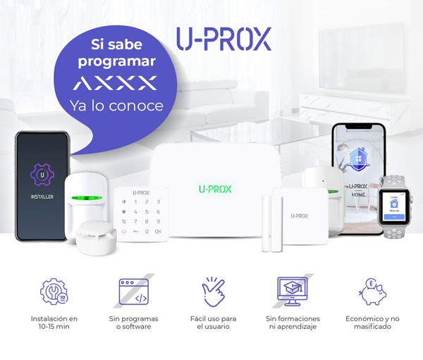 U-PROX es el nuevo producto de intrusión ultra fácil de configurar