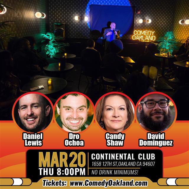 Comedy Oakland at Continental Club