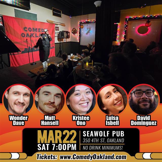 Comedy Oakland at Seawolf Pub