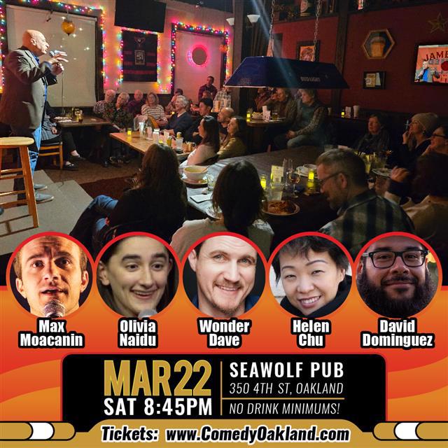 Comedy Oakland at Seawolf Pub
