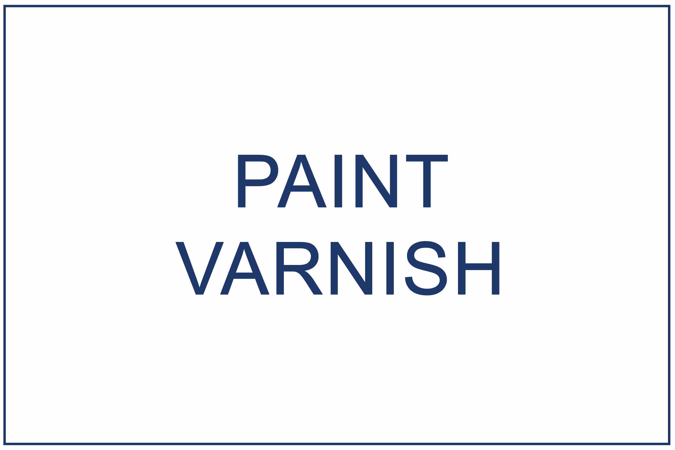 Paint & Varnish