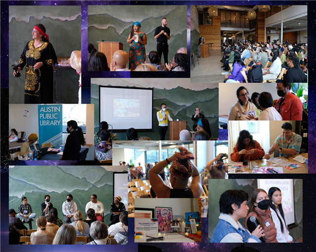 Collage of Forum photos