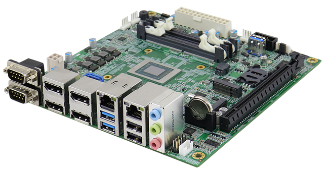 MI989 Mini-ITX Motherboard Based on AMD Ryzen™ Embedded V2000 Series Processor