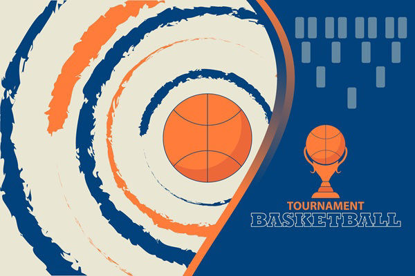 バスケットボールトーナメント表サンプル