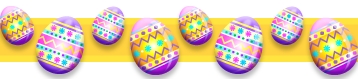 easter border