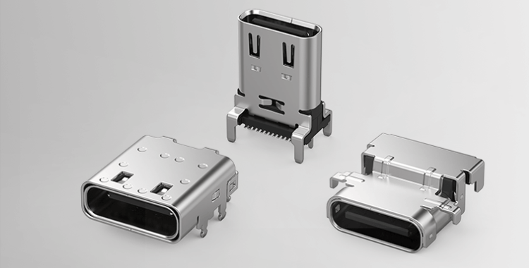 USB4 Gen 3 Type-C receptacle connectors