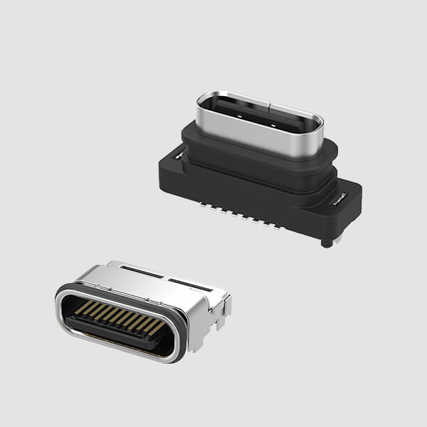 Waterproof USB Type-C Connector