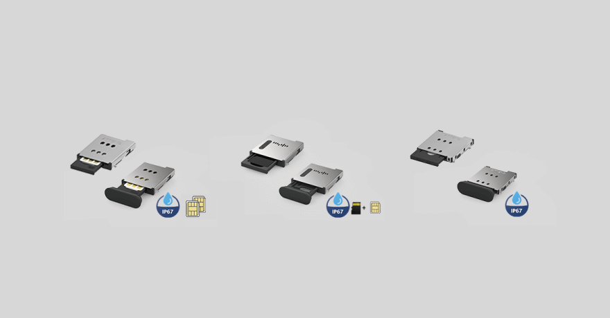 ATTEND’s Rugged SIM Socket Series with IP67 & Anti-Vibration Design