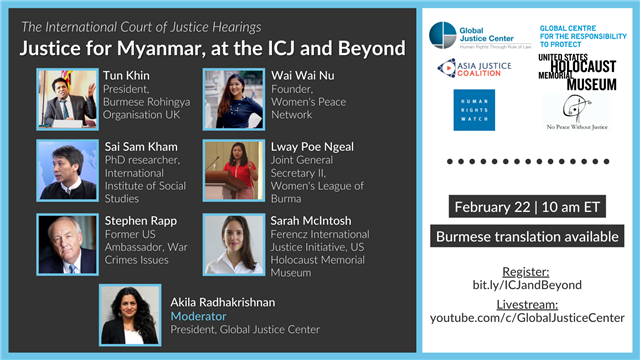 ICJ HEARINGS PANEL DISCUSSION