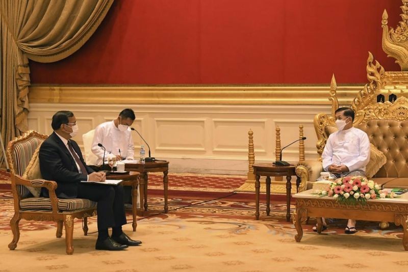 ASEAN Special Envoy visit to Myanmar. Credits- Morungexpress