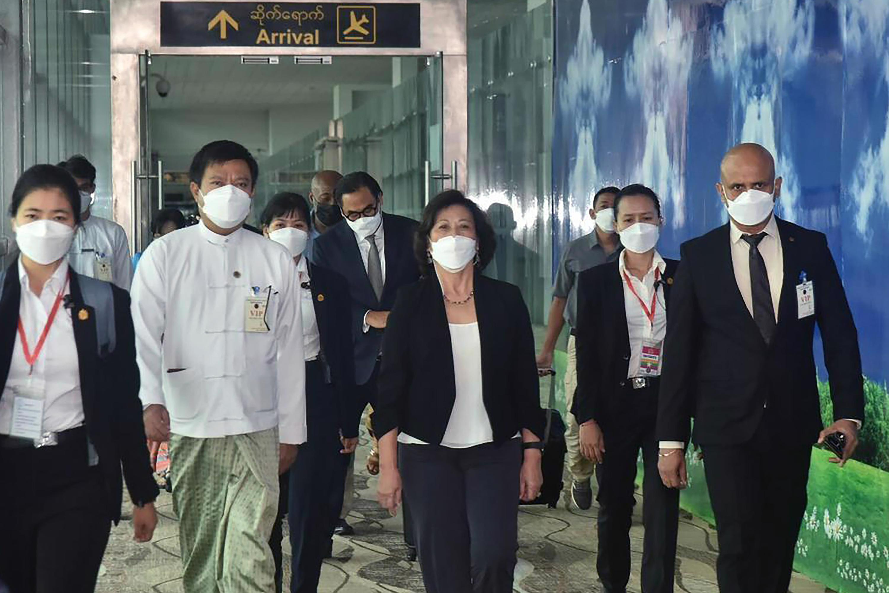UN Special Envoy visit to Myanmar Credit - AP News