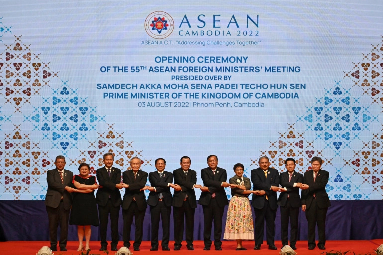 ASEAN FM Meeting 2022. Credits - AlJazeera