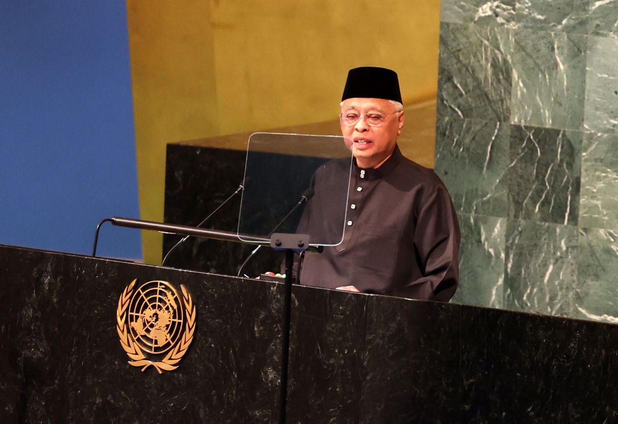 Malaysian PM at UNGA, Credits - The Star