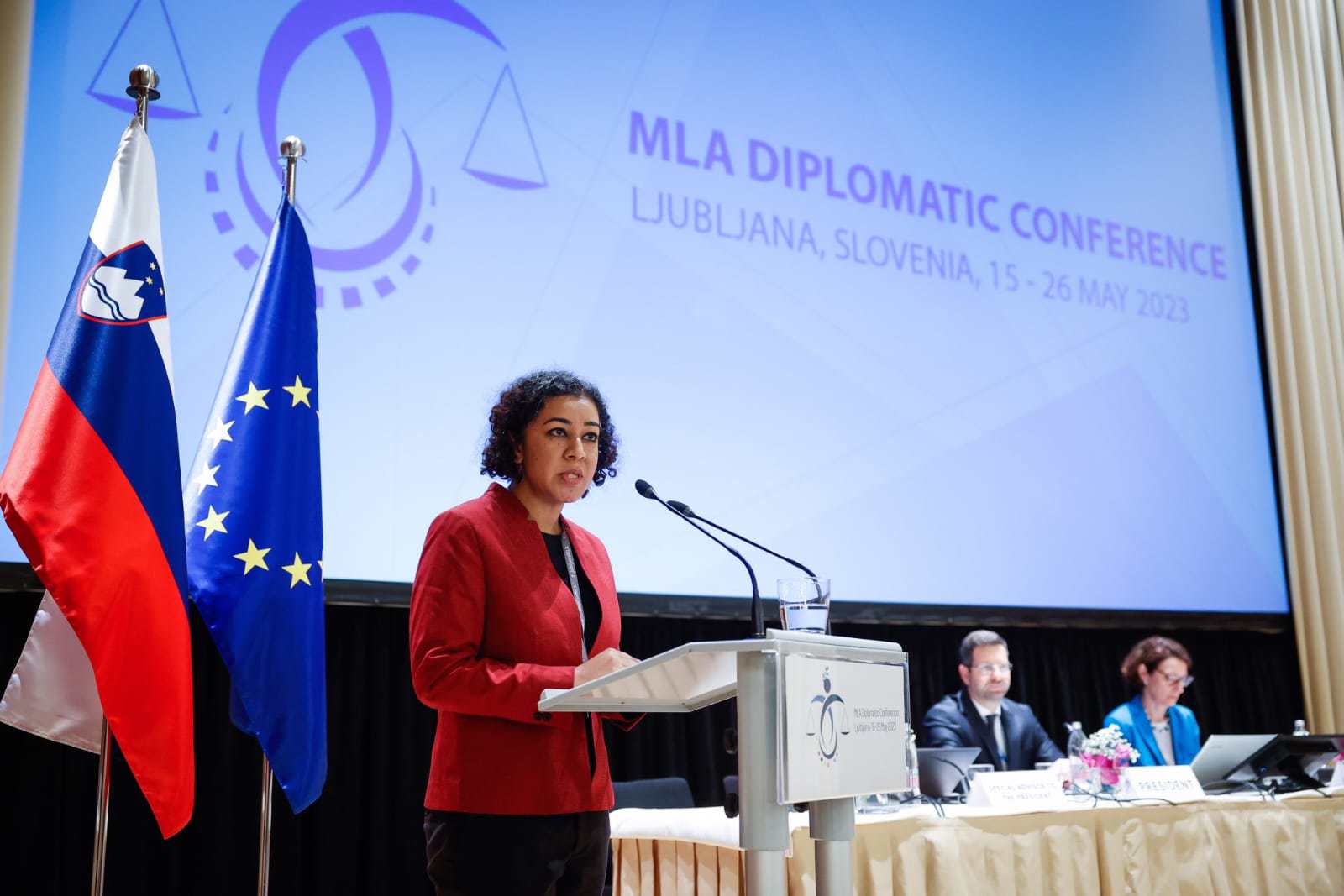 Dr Priya Pillai at the MLA Diplomatic Conference
