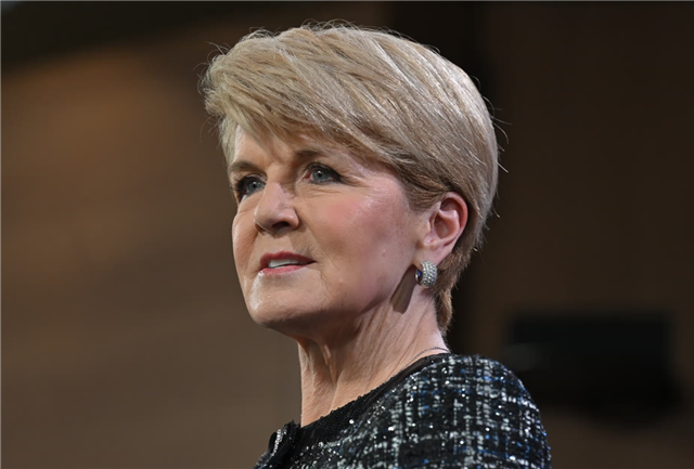 Julie Bishop @ UN; Credits: The Guardian