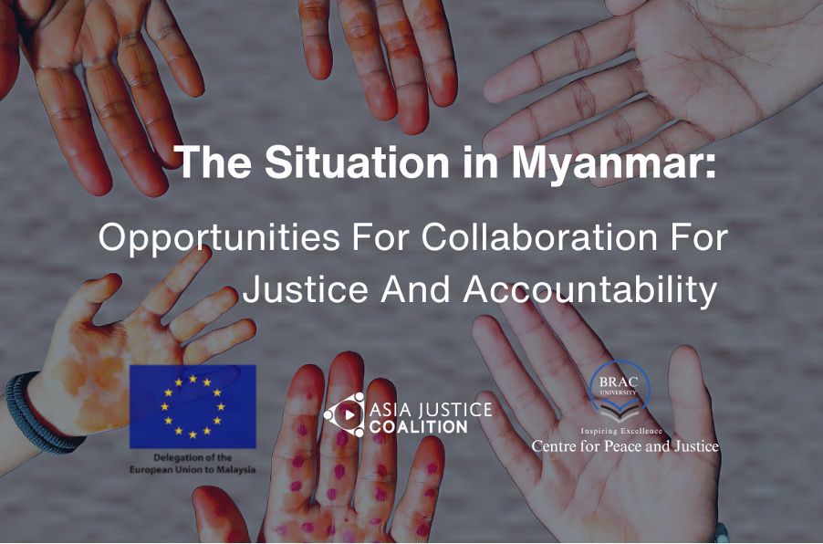 AJC CPJ - International Consultation on Myanmar