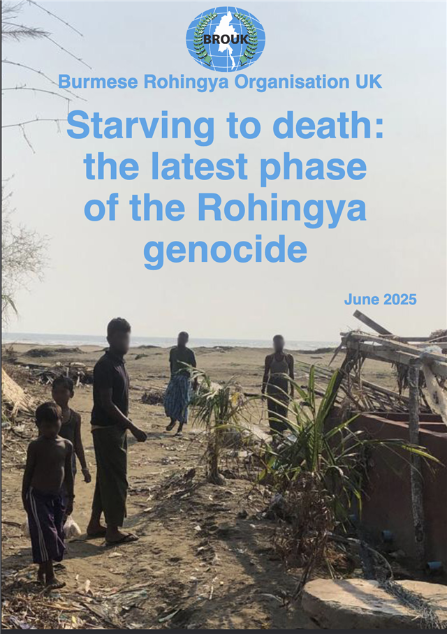BROUK Report on Starvation and Rohingya Genocide